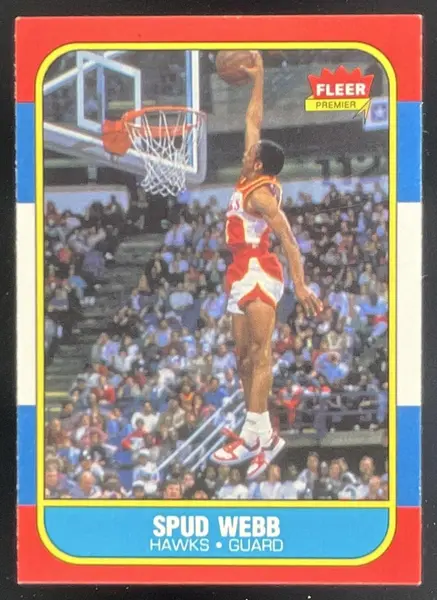 1986-87 Fleer #120 Spud Webb RC