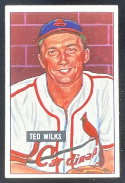1951 Bowman #193 Ted Wilks