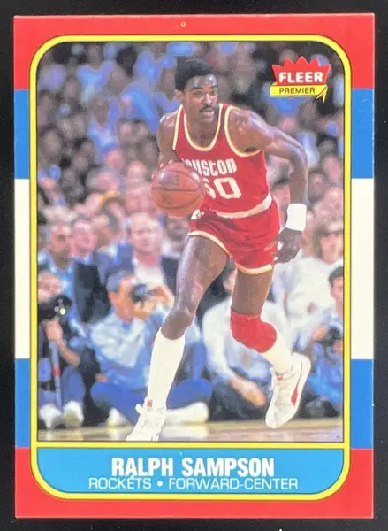 1986-87 Fleer #97 Ralph Sampson RC