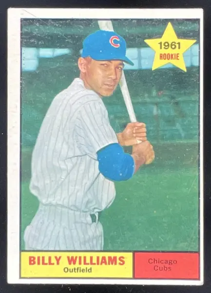 1961 Topps #141 Billy Williams RC