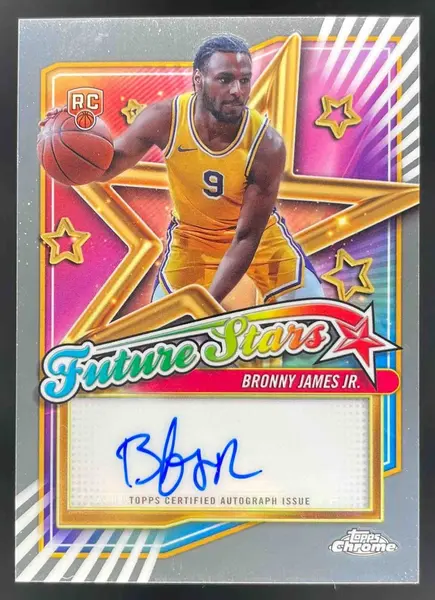 2024-25 Topps Chrome Future Stars #FSA-BJ Bronny James Jr 