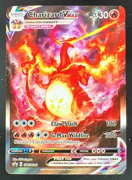 2023 Pokemon Sword & Shield Black Star Promos #SWSH261 Charizard VMAX