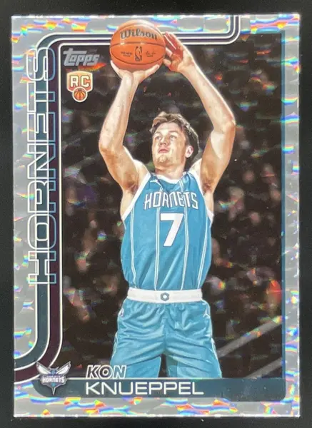 2025-26 Topps Crackleboard Foil #204 Kon Knueppel