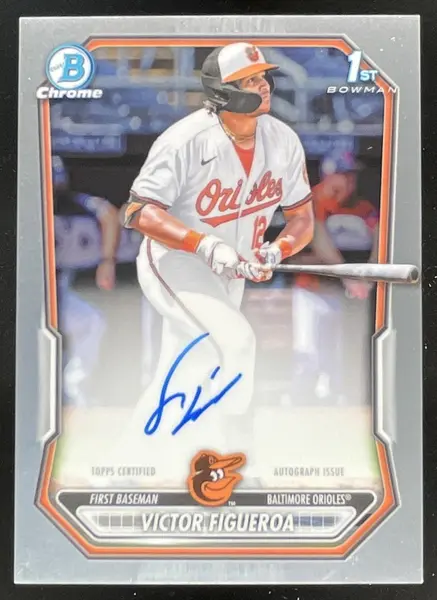 2026 Bowman Chrome Prospect Autograph #CPA-VF Victor Figueroa RC Auto