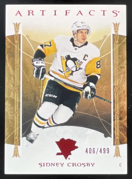 2022-23 Upper Deck Artifacts Ruby #126 Sidney Crosby /499