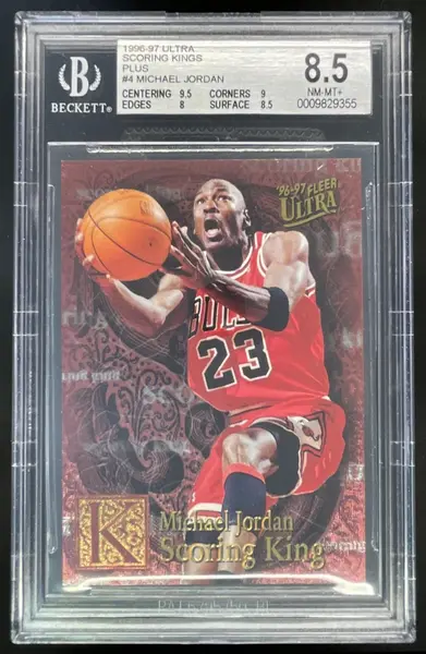 1996 Fleer Ultra Scoring Kings Plus #4 Michael Jordan BGS 8.5