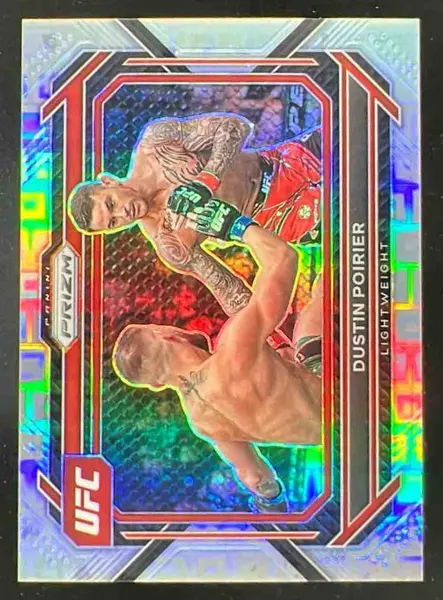 2023 Panini Prizm UFC Premium Box Set Prizms #2 Dustin Poirier /99