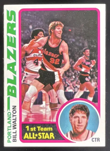 1978-79 Topps #1 Bill Walton All-Star