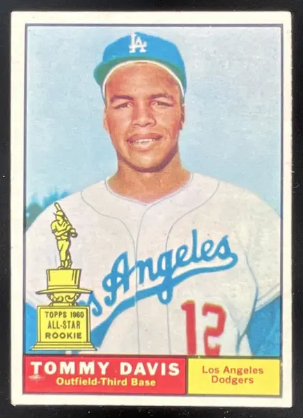 1961 Topps #168 Tommy Davis