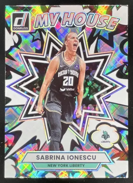2025 Panini Donruss WNBA My House Diamond #1 Sabrina Ionescu