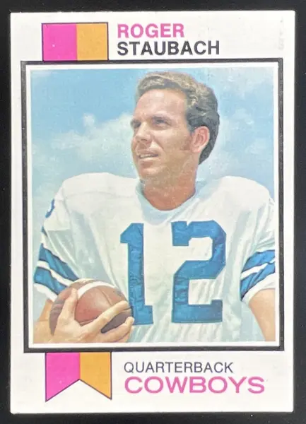 1973 Topps #475 Roger Staubach