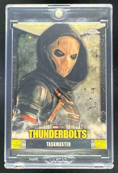 2025 Topps Chrome Marvel Studios Thunderbolts SuperFractor #T*-2 Taskmaster 1/1