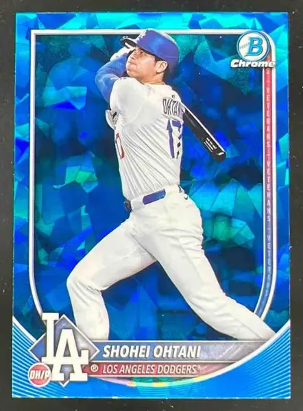 2025 Bowman Chrome Sapphire #17 Shohei Ohtani on Fanatics Collect