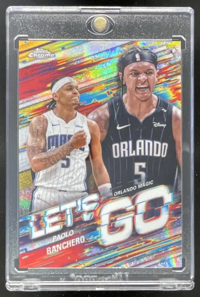 2025-26 Topps Chrome Let's Go #LG-9 Paolo Banchero SSP