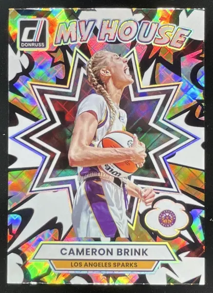 2025 Panini Donruss WNBA My House Diamond #14 Cameron Brink