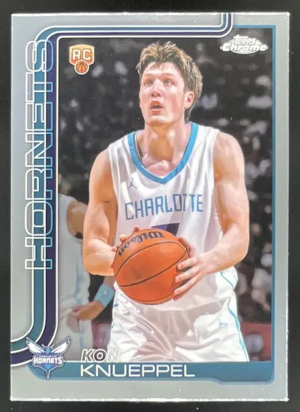 2025-26 Topps Chrome #254 Kon Knueppel RC