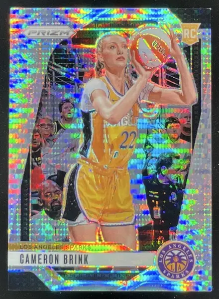 2024 Panini WNBA Prizm Pulsar Prizm #127 Cameron Brink RC /499