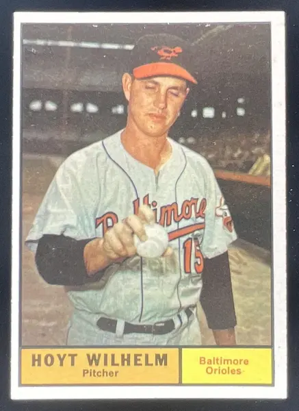 1961 Topps #545 Hoyt Wilhelm