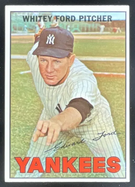 1967 Topps #5 Whitey Ford