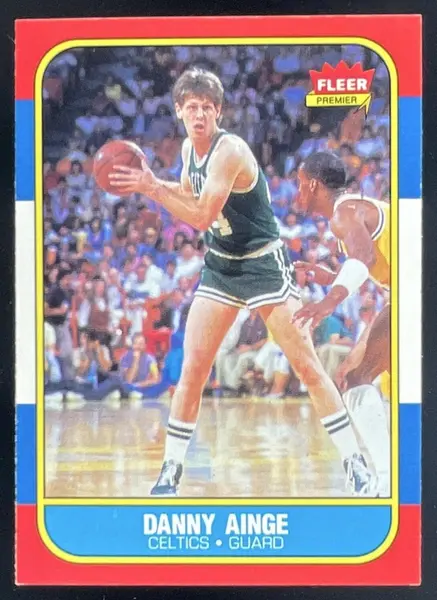 1986-87 Fleer #4 Danny Ainge RC