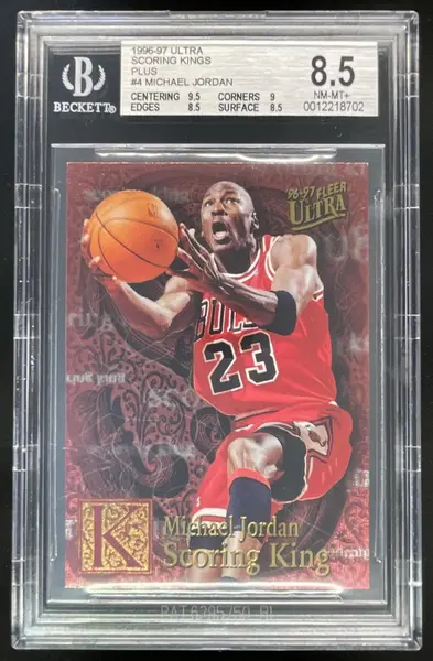 1996 Fleer Ultra Scoring Kings Plus #4 Michael Jordan BGS 8.5