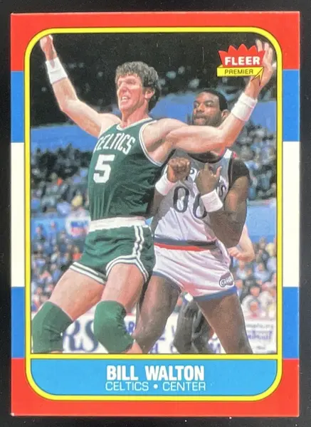 1986-87 Fleer #119 Bill Walton