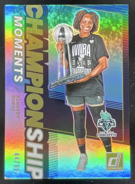 2025 Panini Donruss WNBA Championship Moments #12 Kennedy Burke /99