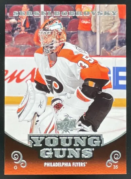 2010-11 Upper Deck #240 Sergei Bobrovsky Young Guns RC