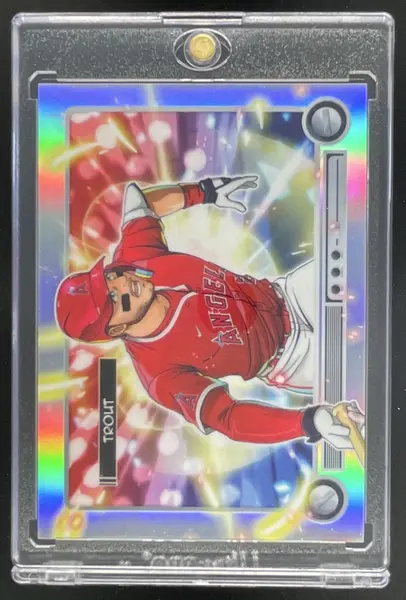 2026 Bowman Anime #BA-23 Mike Trout SSP