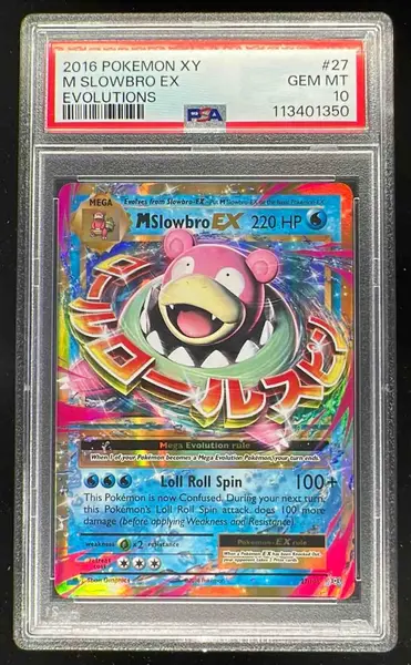 2016 Pokemon XY Evolutions #27/108 Mega Slowbro Holo PSA 10 - Main Image