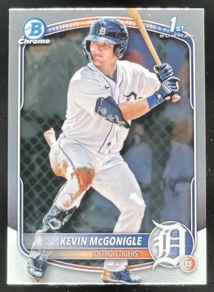 2025 Bowman Chrome Prospects #BCP-79 Kevin McGonigle RC