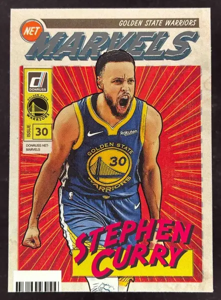 2019-20 Panini Donruss Net Marvels #18 Stephen Curry