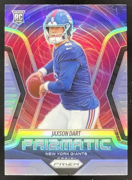 2025 Panini Prizm Prizmatic Silver Prizm #6 Jaxson Dart RC