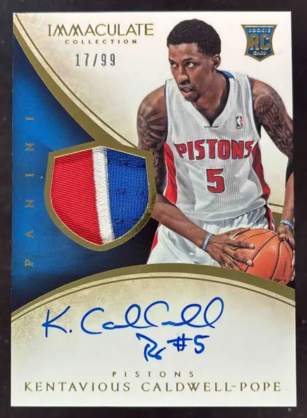 2013-14 Panini Immaculate Collection #115 Kentavious Caldwell-Pope RC Auto /99