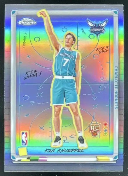 2025-26 Topps Chrome X's and Whoa's Refractor #XW-10 Kon Knueppel RC