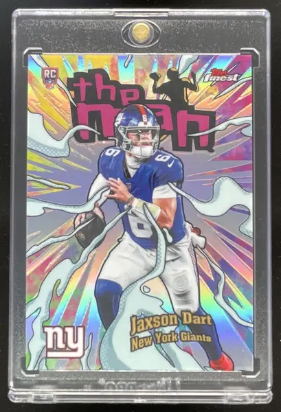 2025 Topps Finest The Man #TM-5 Jaxson Dart RC
