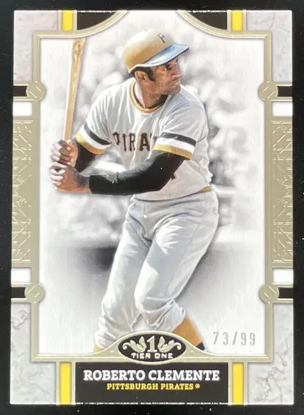 2024 Topps Tier One Gold Foil #11 Roberto Clemente /99