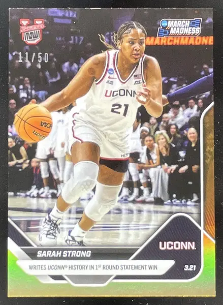 2025-26 Bowman U Now Gold Foil #106 Sarah Strong /50