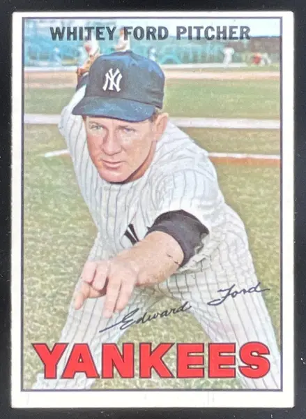 1967 Topps #5 Whitey Ford