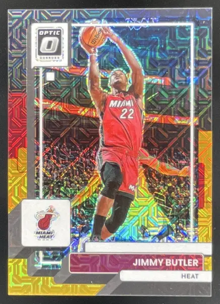 2022-23 Panini Donruss Optic Choice Black Gold #171 Jimmy Butler /8