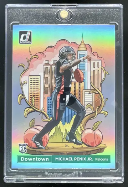 2024 Panini Donruss Downtown! SSP #14 Michael Penix Jr. RC