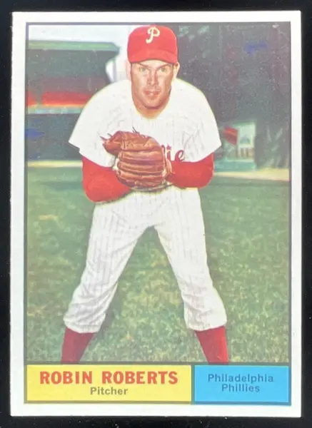 1961 Topps #20 Robin Roberts