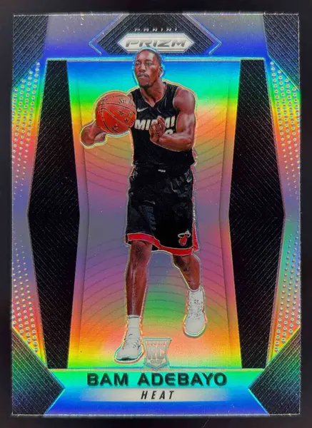 2017-18 Panini Prizm Prizms Silver #51 Bam Adebayo RC on Fanatics
