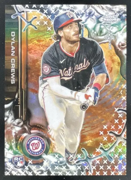 2025 Topps Chrome x Cactus Jack Refractor #26 Dylan Crews RC