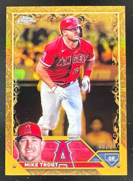 2023 Topps Gilded Collection #27 Mike Trout /99