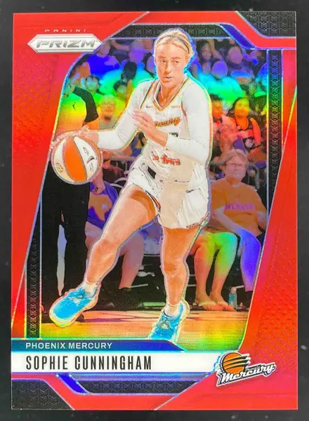 2024 Panini WNBA Prizm Red Prizm #117 Sophie Cunningham /299