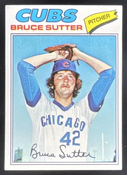 1977 Topps #144 Bruce Sutter RC