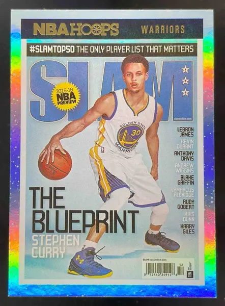 2021-22 Panini Hoops Slam Winter Holo #SLAM #193 Stephen Curry