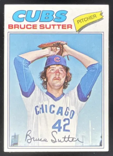 1977 Topps #144 Bruce Sutter RC