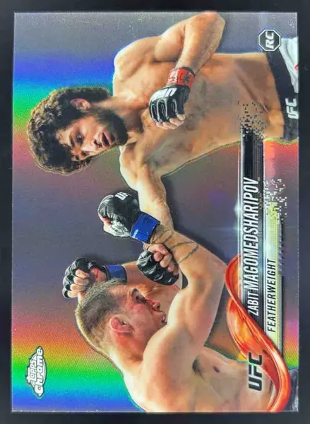 2018 Topps Chrome UFC Refractor #31 Zabit Magomedsharipov